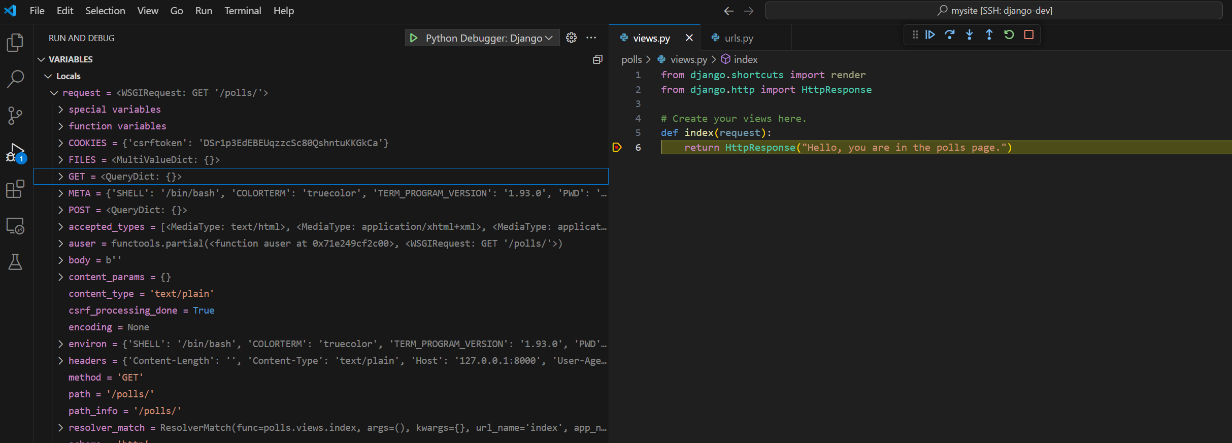 VS Code debugowanie